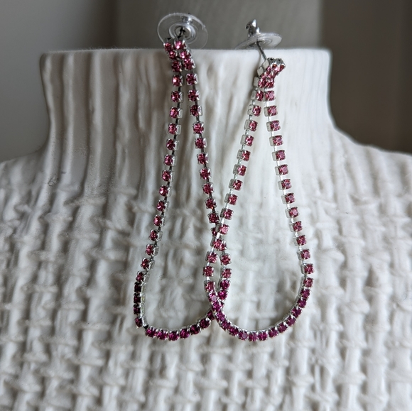 Krystal London Swarovski Chrystal Bell Chandelier Earrings - Picture 4 of 4